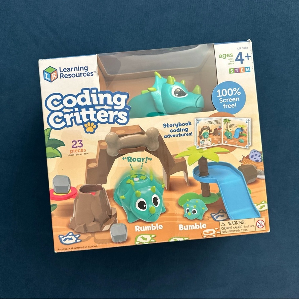 Learning Resources Coding Critters - Rumble & Bumble - 15‎ Pieces